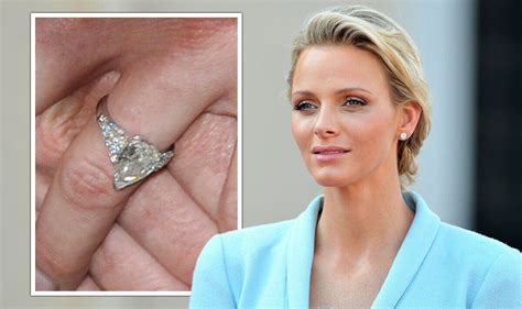 princess charlene of monaco engagement ring